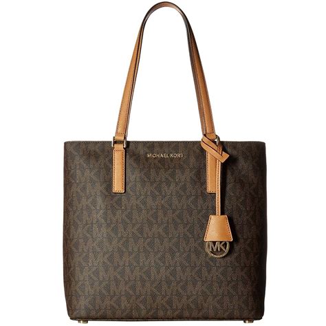 michael michael kors morgan medium signature coated twill tote|michael kors saffiano leather tote.